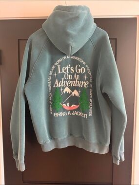 Dandy “Let's Go On An Adventure” Embroidered Hoodie